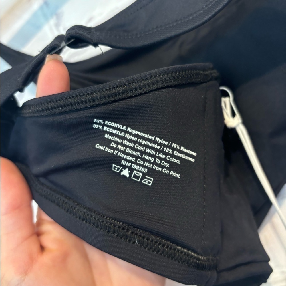Everlane NWT Scoop Neck Bikini Top - Size XL - Picture 6 of 7